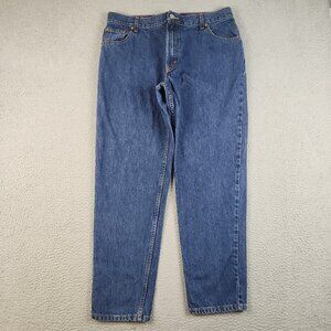 Levis 550 Jeans Womens 18M Misses Relaxed Fit Tapered Leg Blue Cotton Denim Pant